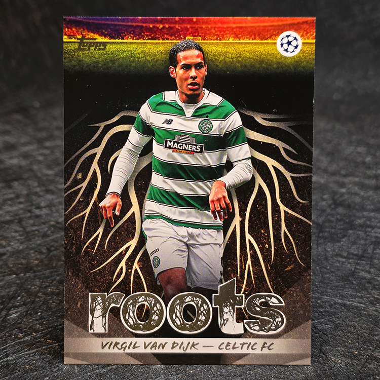 Topps UEFA 2025-26 - Roots - Virgil Van Dijk, Celtic #RT-1