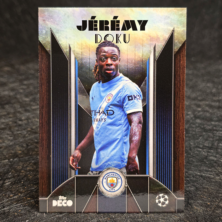 Topps Deco 2025-26 - Current Stars - Jeremy Doku, Manchester City