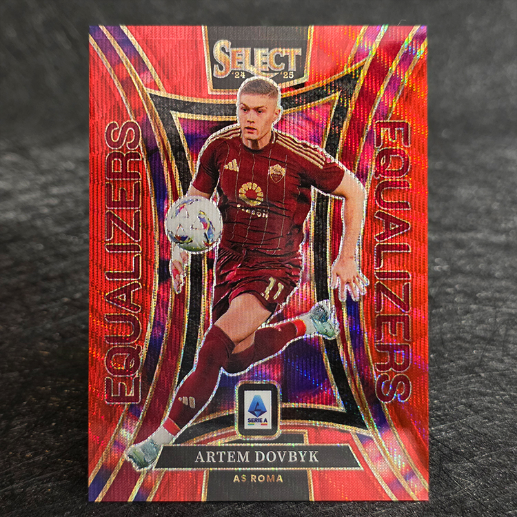 Panini Select Serie A 2024-25 - Equalizers, Red - Artem Dovbyk, Roma /49 #16