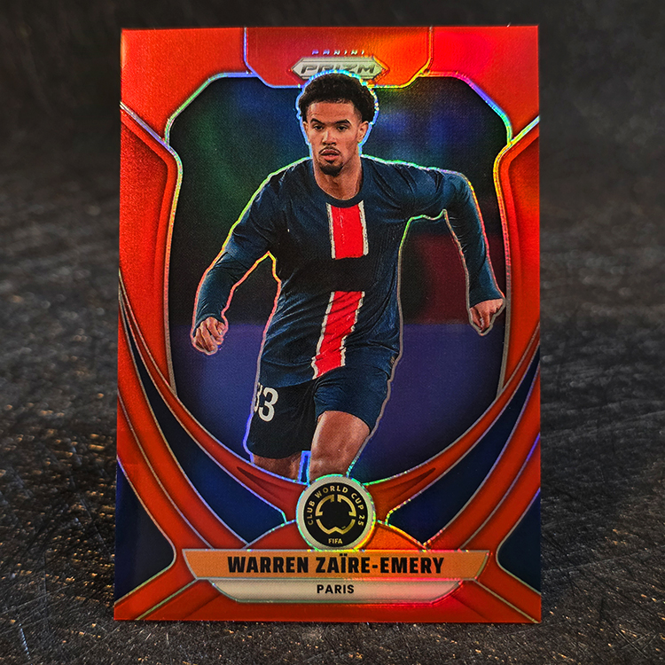Panini Prizm FIFA Club WC 2025 - Orange - Warren Zaire-Emery, Paris St Germain /199 #127