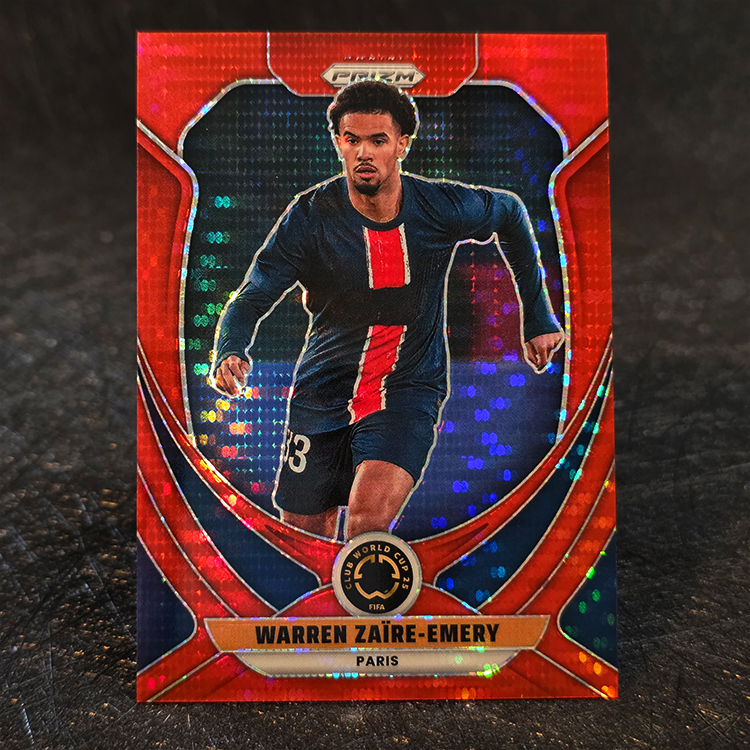 Panini Prizm FIFA Club WC 2025 - Orange - Warren Zaire-Emery, Paris St Germain /299 #127