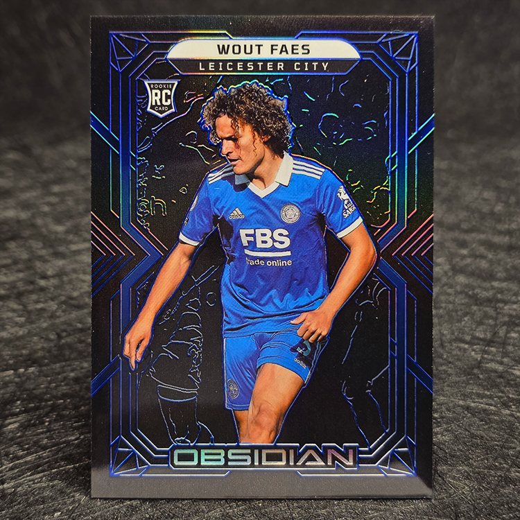 Panini Obsidian 2022-23 - Blue - Wout Faes, Leicester City /20 #60