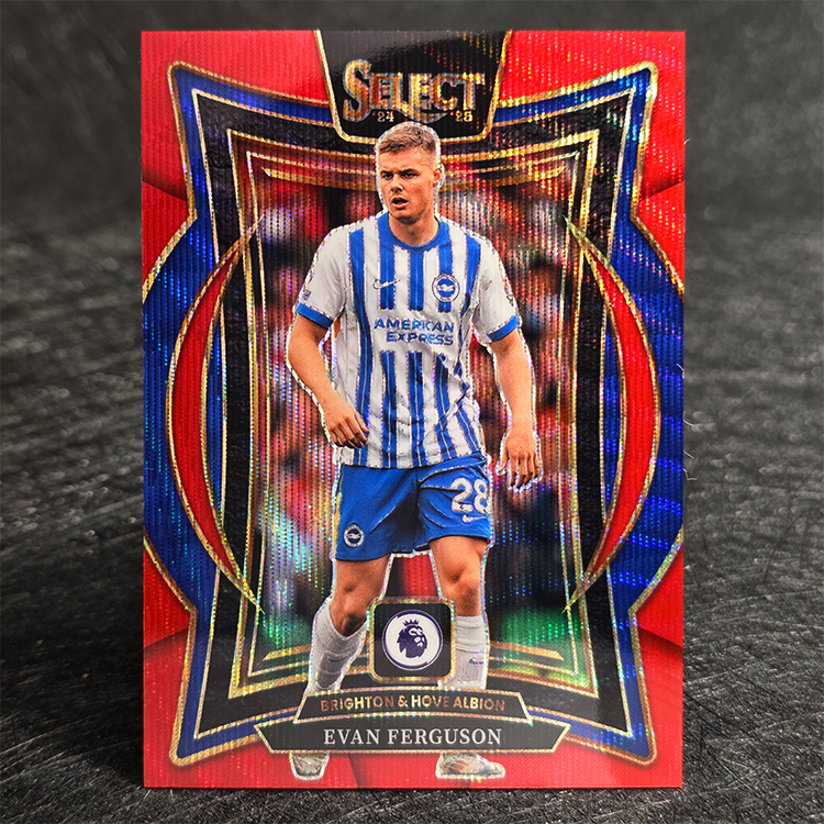 Panini Select PL 2024-25 - Terrace, Red - Evan Ferguson, Brighton /88 #37
