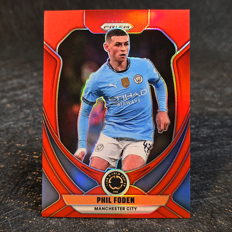 Panini Prizm FIFA Club WC 2025 - Red - Phil Foden, Manchester City /199 #142