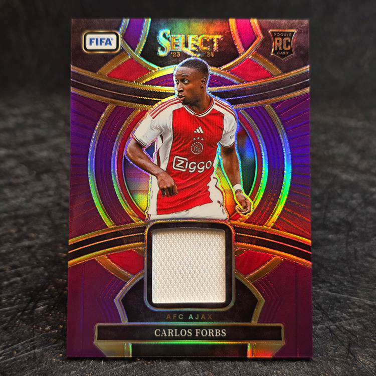 Panini Select FIFA 2023-24 - Swatches - Carlos  Forbs, Ajax /49 #SSF-CF