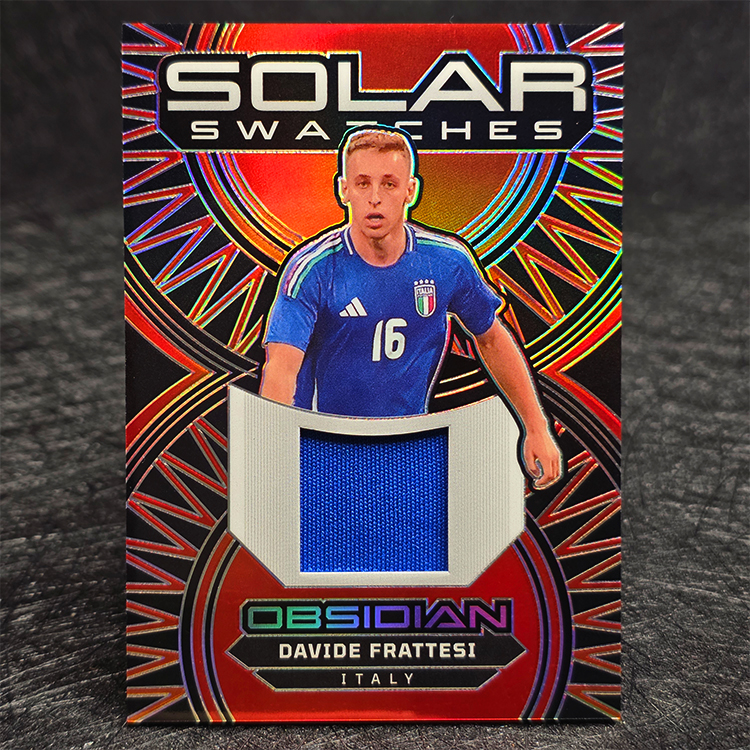 Panini Obsidian 2024-25 - Solar Swatches - Davide Frattesi, Italy /125 #SS-DF