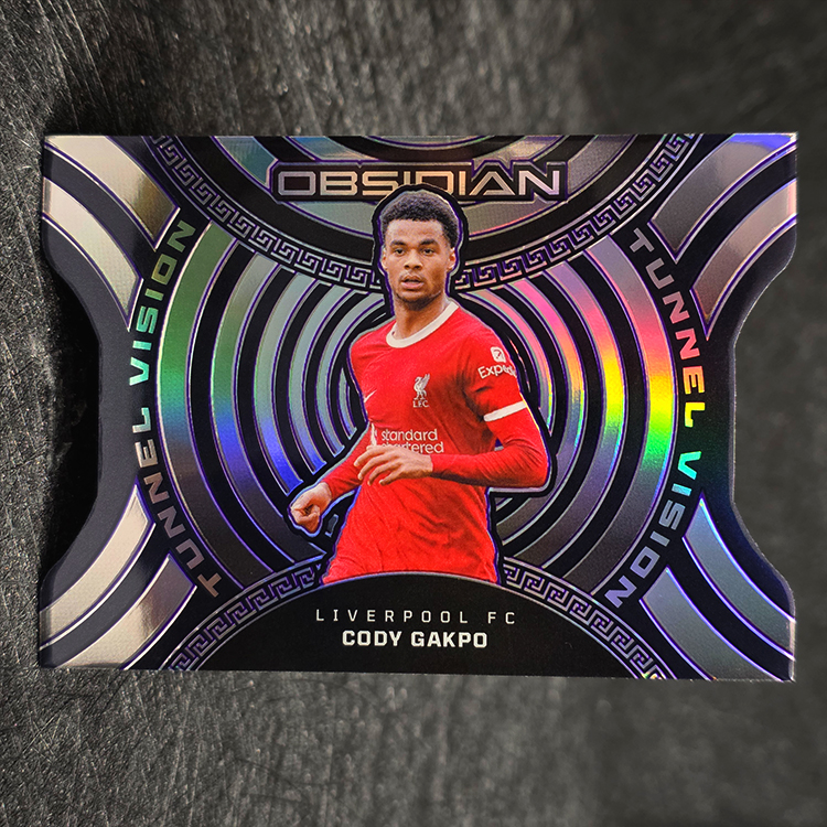 Panini Obsidian 2023-24 - Tunnel Vision - Cody Gakpo, Liverpool /49 #8