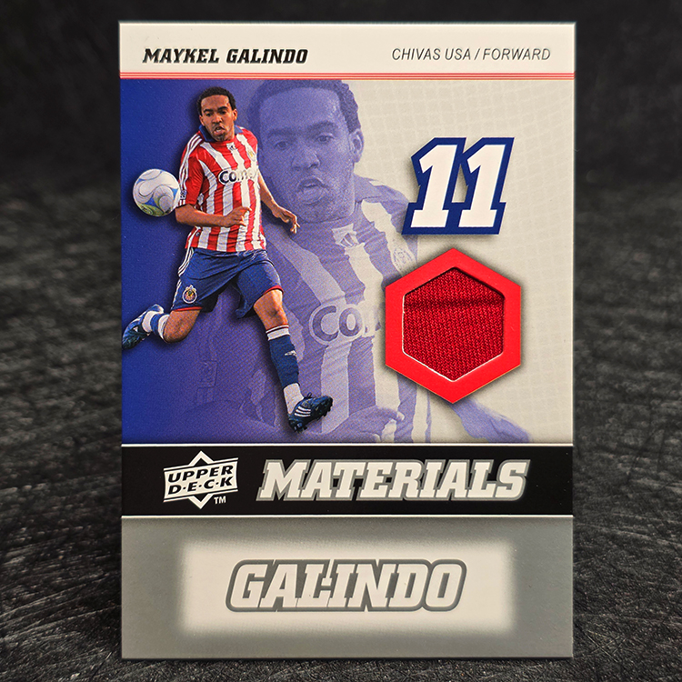 Upper Deck - MLS Materials - Maykel Galindo, Chivas USA #MM-21