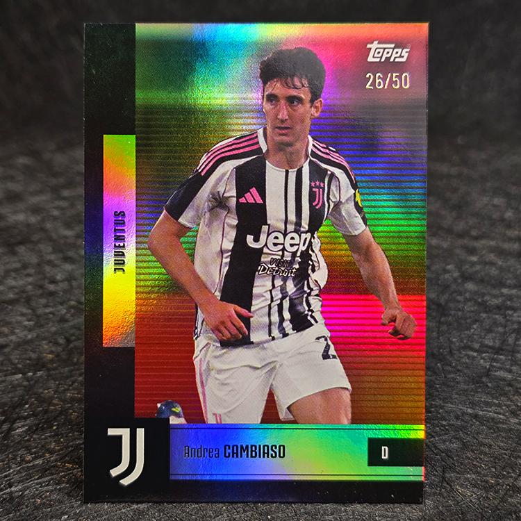 Topps Juventus Team Set 2025-26 - Andrea Cambiaso /50 #6