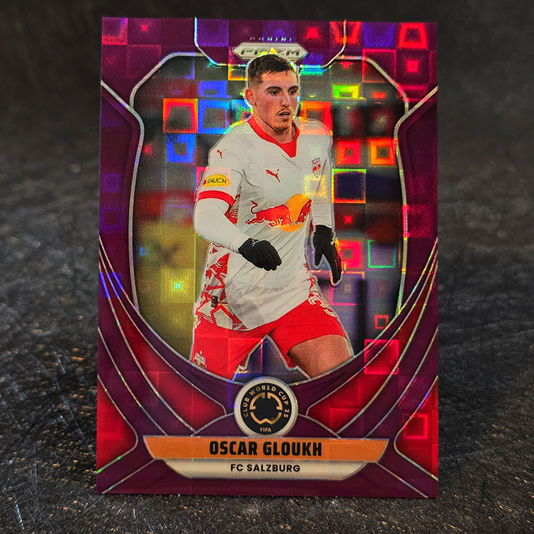 Panini Prizm FIFA Club WC 2025 - Purple - Oscar Gloukh, Salzburg /49 #172
