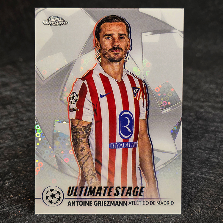 Topps Chrome UCC 2025-26 - Ultimate Stage - Antoine Griezmann, Atletico Madrid #US-28