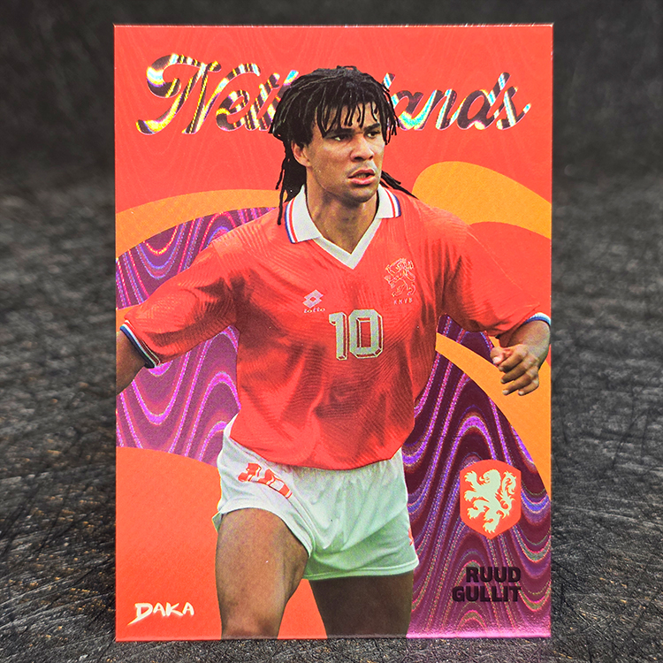 DAKA, Netherlands Top Audience 2025 - Purple - Ruud Gullit, Netherlands /75 #NNFT-18-B