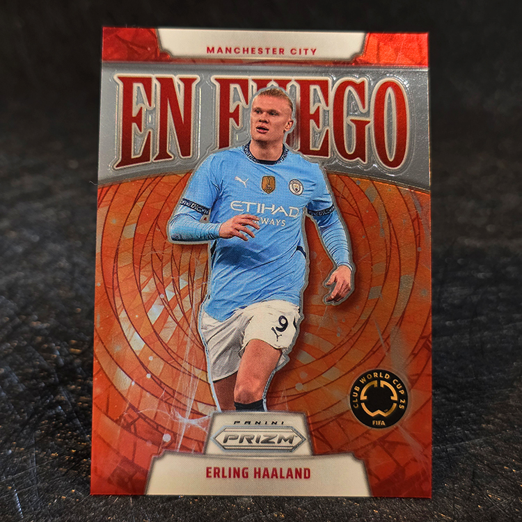Panini Prizm FIFA Club WC 2025 - En Fuego - Erling Haaland, Manchester City #19