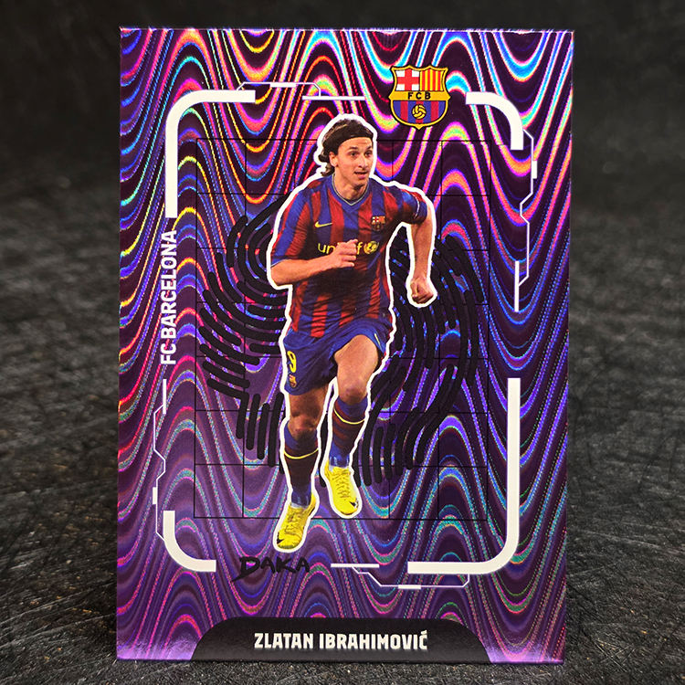 DAKA, 125 Years 2025 - Locked, Purle - Zlatan Ibrahimovic, Barcelona /175 #EK-17