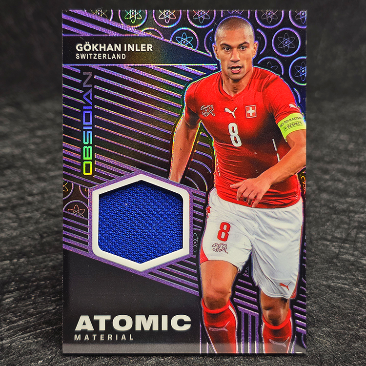 Panini Obsidian 2019-20 - Atomic Material - Gokhan Inler, Switzerland /75 #AM-GI
