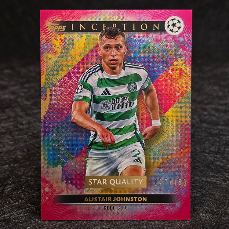 Topps Inception 2024-25 - Star Quality - Alistair Johnston, Celtic /150 #46