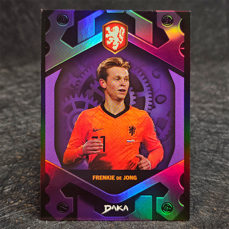 DAKA, Netherlands Top Audience 2025 - Purple - Frenkie De Jong, Netherlands /199 #IG-6