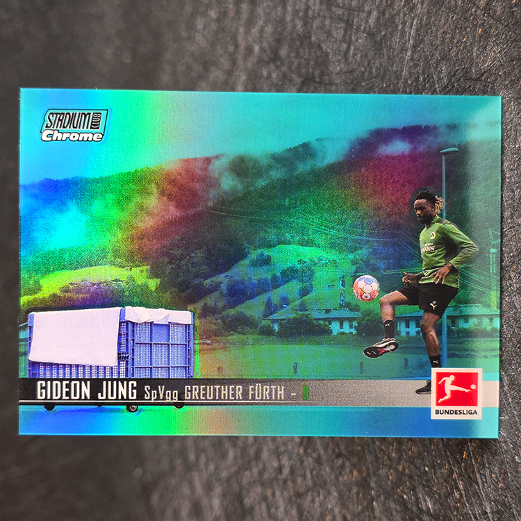Topps Stadium Club Chrome 2021-22 - Bundesliga - Gideon Jung, Greuther Furth /199 #45