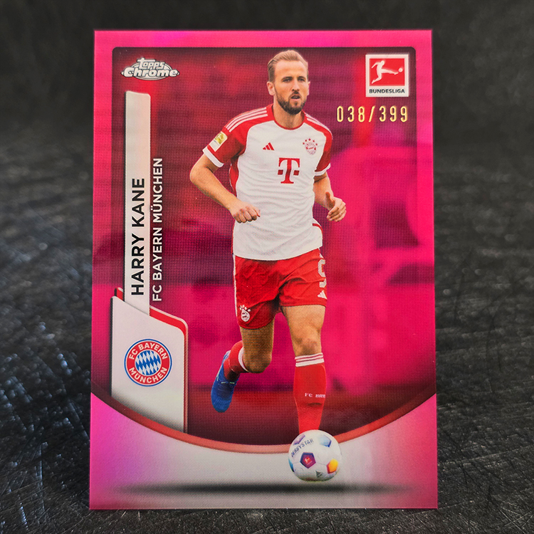 Topps Chrome Bundesliga 2023-24 - Pink - Harry Kane, Bayern Munchen /399 #82