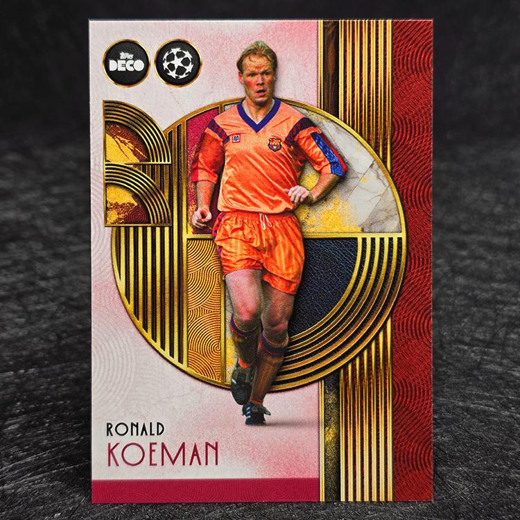 Topps Deco 2025-26 - Legends - Ronald Koeman, Barcelona