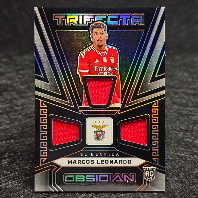 Panini Obsidian 2023-24 - Trifecta - Marcos Leonardo, Benfica /99 #TM-MLE