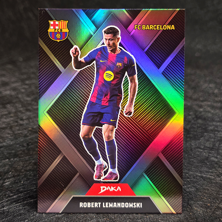 DAKA, Top Audience 2025 - Silver - Robert Lewandowski, Barcelona /199 #SR-2