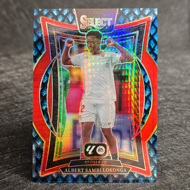 Panini Select La Liga 2024-25 - Terrace, Dragon Scale - Albert Sambi Lokonga, Sevilla /28 #28