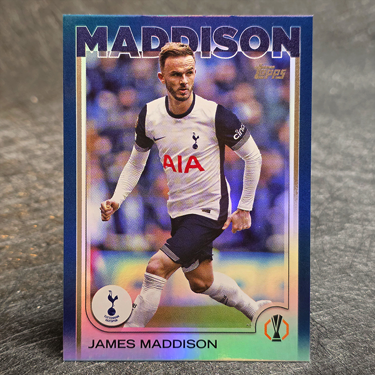 Topps UEFA 2024-25 - Navy Blue - James Maddison, Tottenham /275 #45