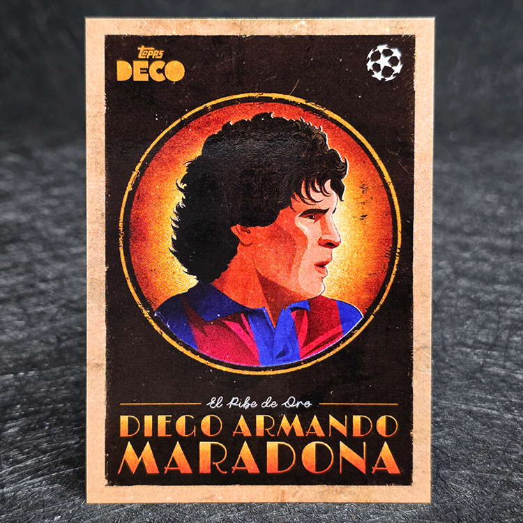 Topps Deco 2023-24 - Artistry - Diego Armando Maradona, Barcelona