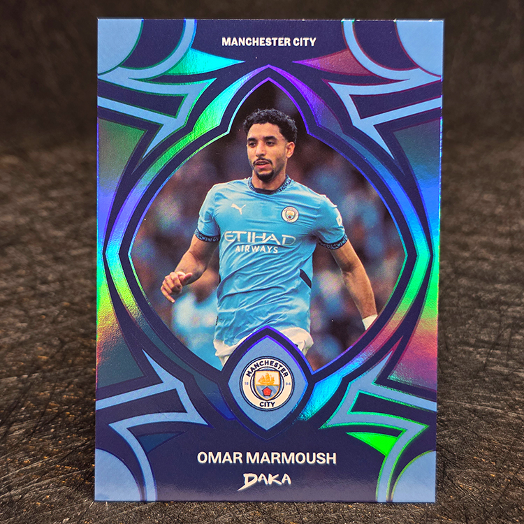 DAKA, Manchester City 2025 - Blue - Omar Marmoush /99 #MC-3-A