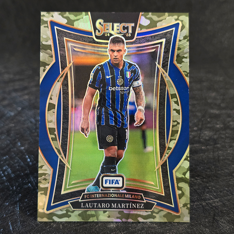 Panini Select FIFA 2024-25 - Terrace, Camo - Lautaro Martinez, Inter /135 #35