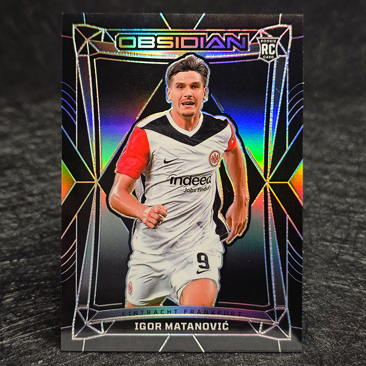 Panini Obsidian 2024-25 - Silver - Igor Matanovic, Eintracht Frankfurt /145 #8