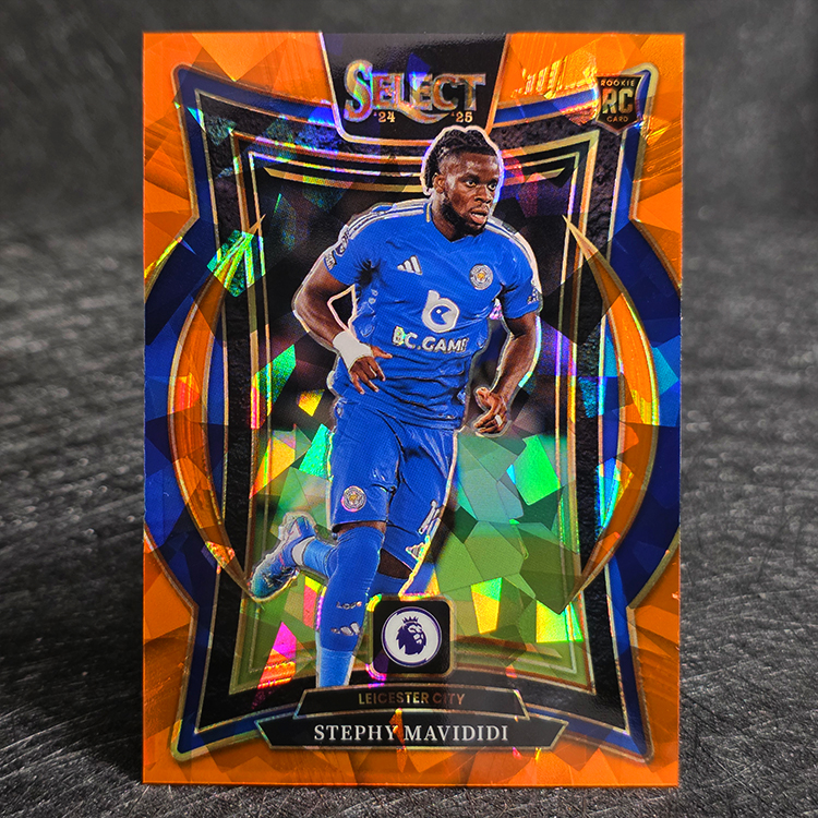 Panini Select PL 2024-25 - Terrace, Orange - Stephy Mavididi, Leicester City /155 #94