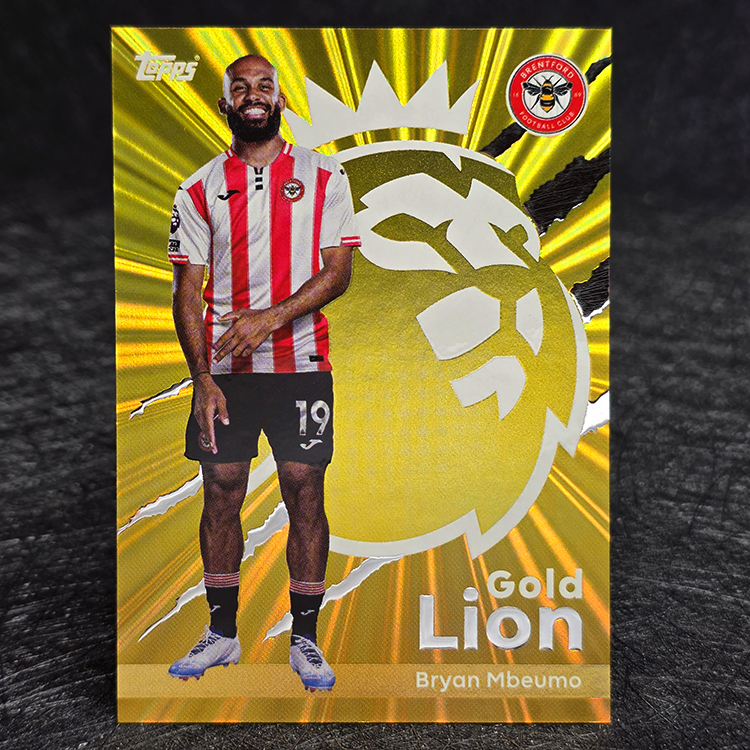 Topps Premier League 2025-26 - Gold Lion - Bryan Mbeumo, Brentford #GL4