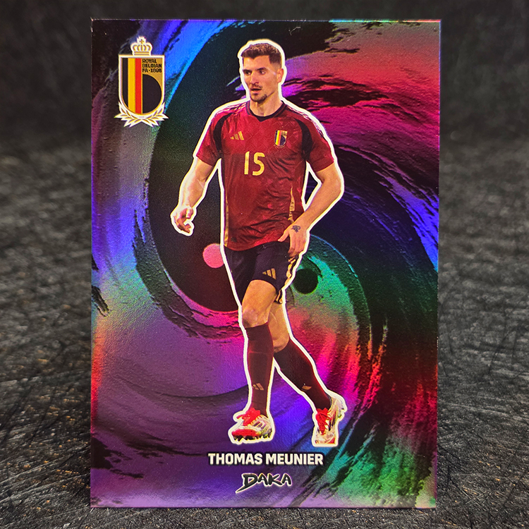 DAKA, Belgium Top Audience 2025 - Purple - Thomas Meunier, Belgium /199 #TC-18