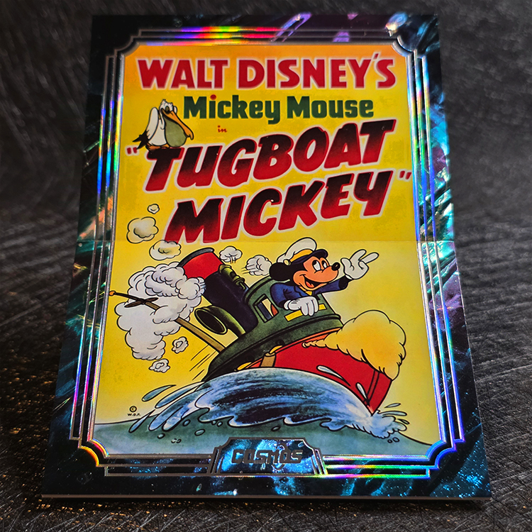 Kakawow Cosmos Disney 2025 - Poster Booklet - Micky And Friends, Tugboat Mickey #CDT-PB-13