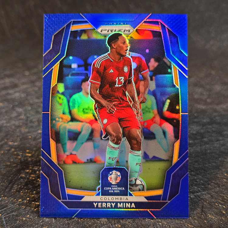 Panini Prizm Conmebol Copa America 2024 - Blue - Yerry Mina, Colombia /110 #57