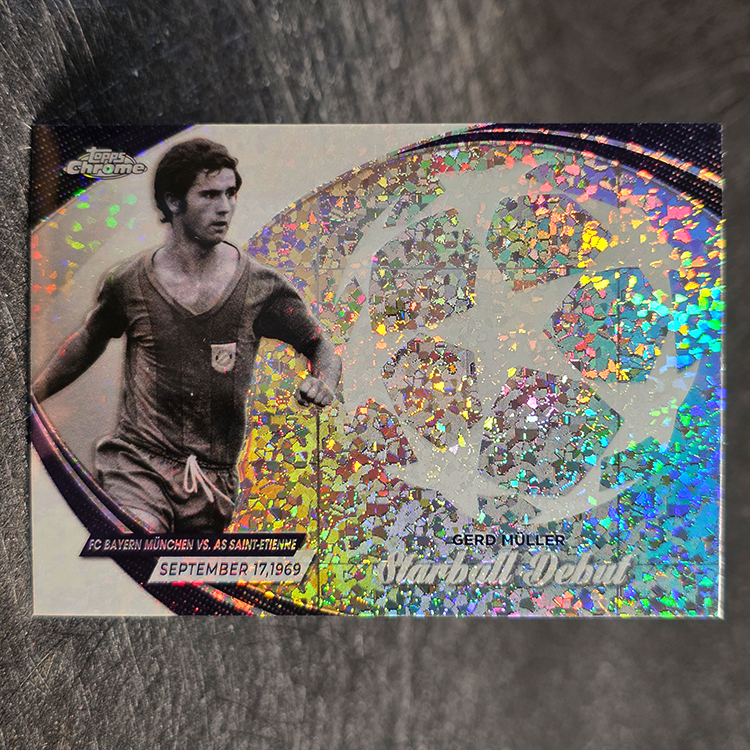 Topps Chrome UCC 2023-24 - Starball Debut - Gerd Muller, Bayern Munchen #SD-14