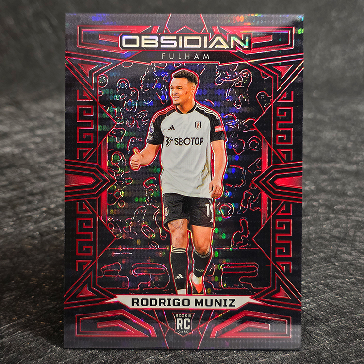 Panini Obsidian 2023-24 - Red - Rodrigo Muniz, Fulham /49 #58