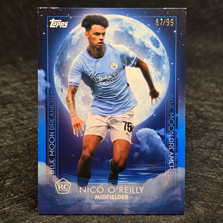 Topps Blue Moon Manchester City 2024-25 - Nico O'Reilly /99 #39