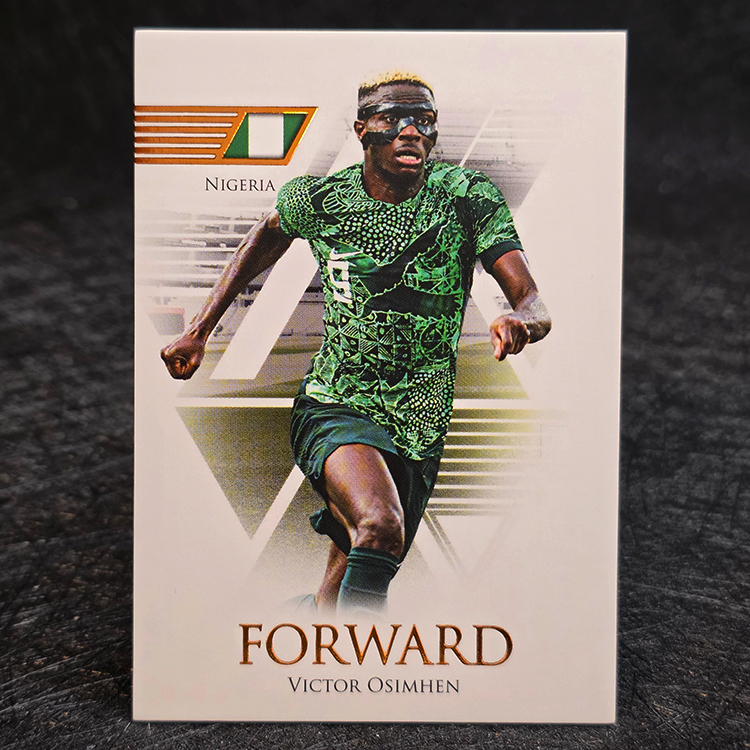 Futera Unique 2024 - Forward, Gold - Victor Osimhen, Nigeria /62 #083
