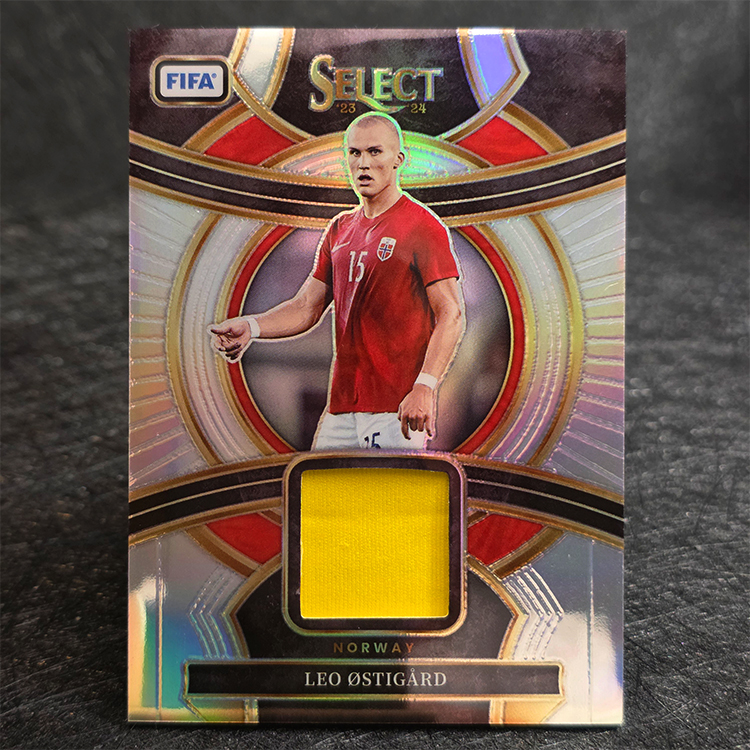 Panini Select FIFA 2023-24 - Swatches - Leo Østigård, Norway #SSF-LO