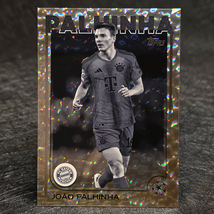 Topps UEFA 2024-25 - Black & White - Joao Palhinha, Bayern Munchen /150 #98
