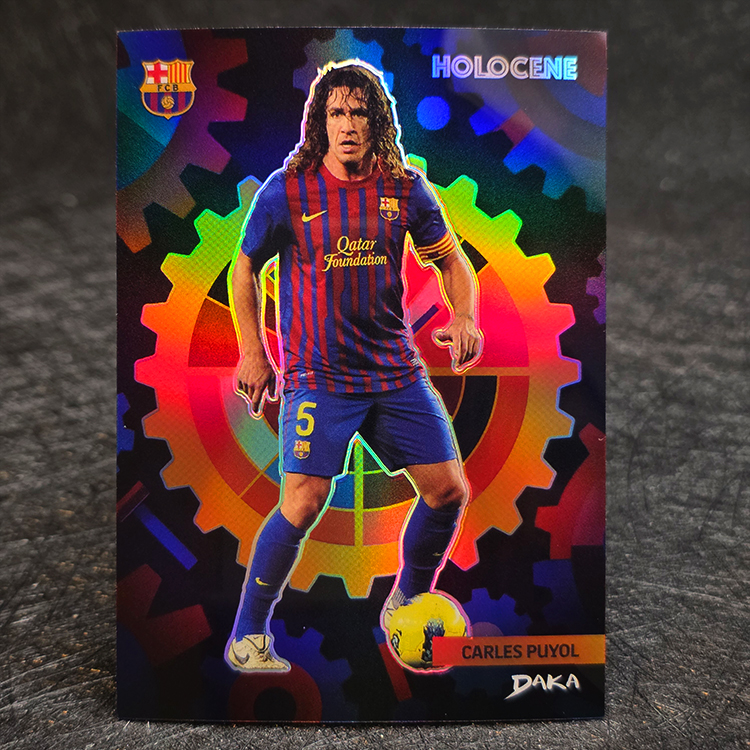 DAKA, 2025 - Holocene, Gold - Carles Puyol, Barcelona /25 #BD-14