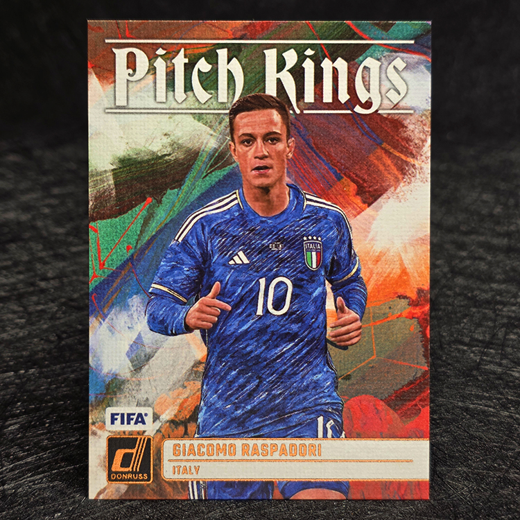 Panini Donruss 2023-24 - Pitch Kings - Giacomo Raspadori, Italy #24