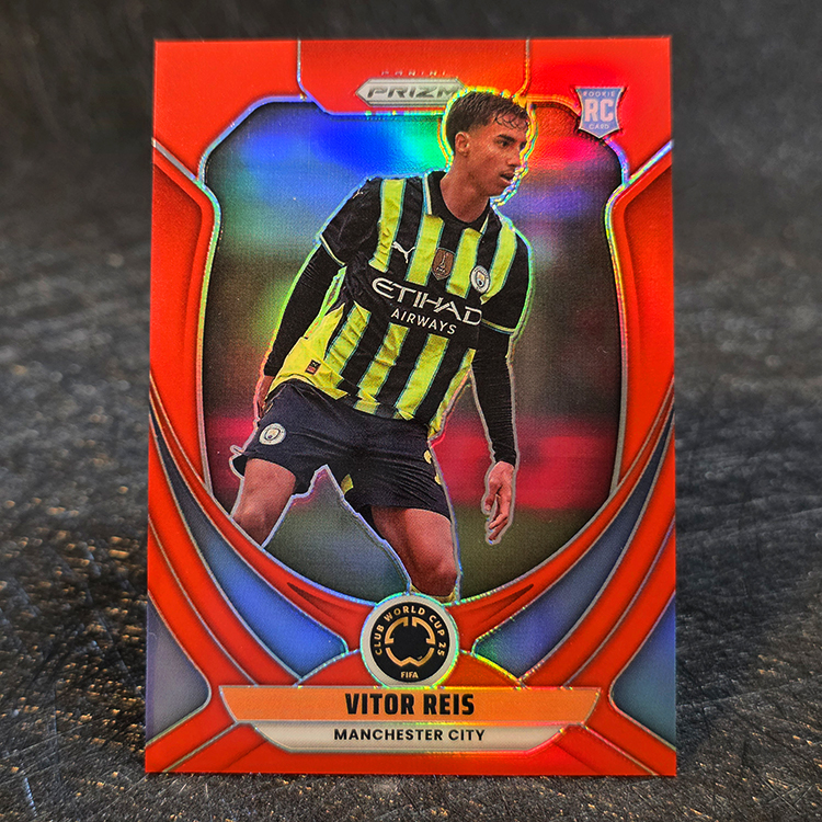 Panini Prizm FIFA Club WC 2025 - Orange - Vitor Reis, Manchester City /199 #156