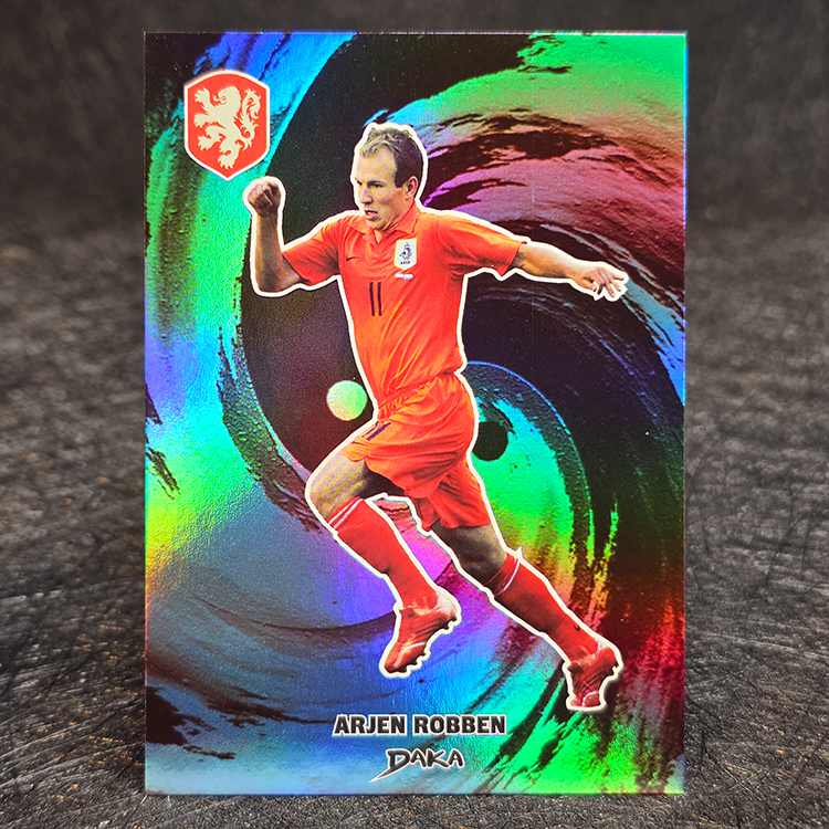 DAKA, Netherlands Top Audience 2025 - Blue - Arjen Robben, Netherlands /149 #TC-4