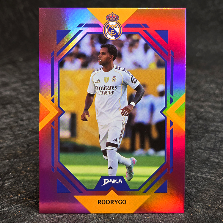 DAKA, Top Audience 2025 - Pink - Rodrygo, Real Madrid /75 #RM-5-A