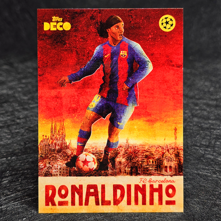 Topps Deco 2023-24 - Artistry - Ronaldinho, Barcelona