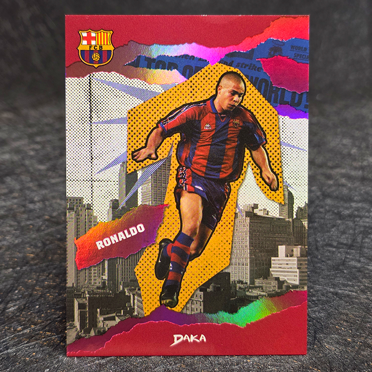 DAKA, Barcelona 2025 - Purple - Ronaldo /199 #BR-8